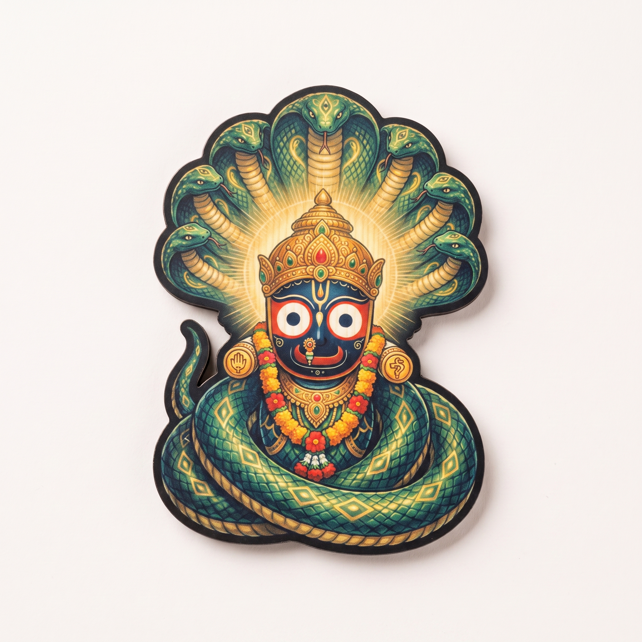 Jagannath Fridge Magnets – Set of 4 Besha Designs