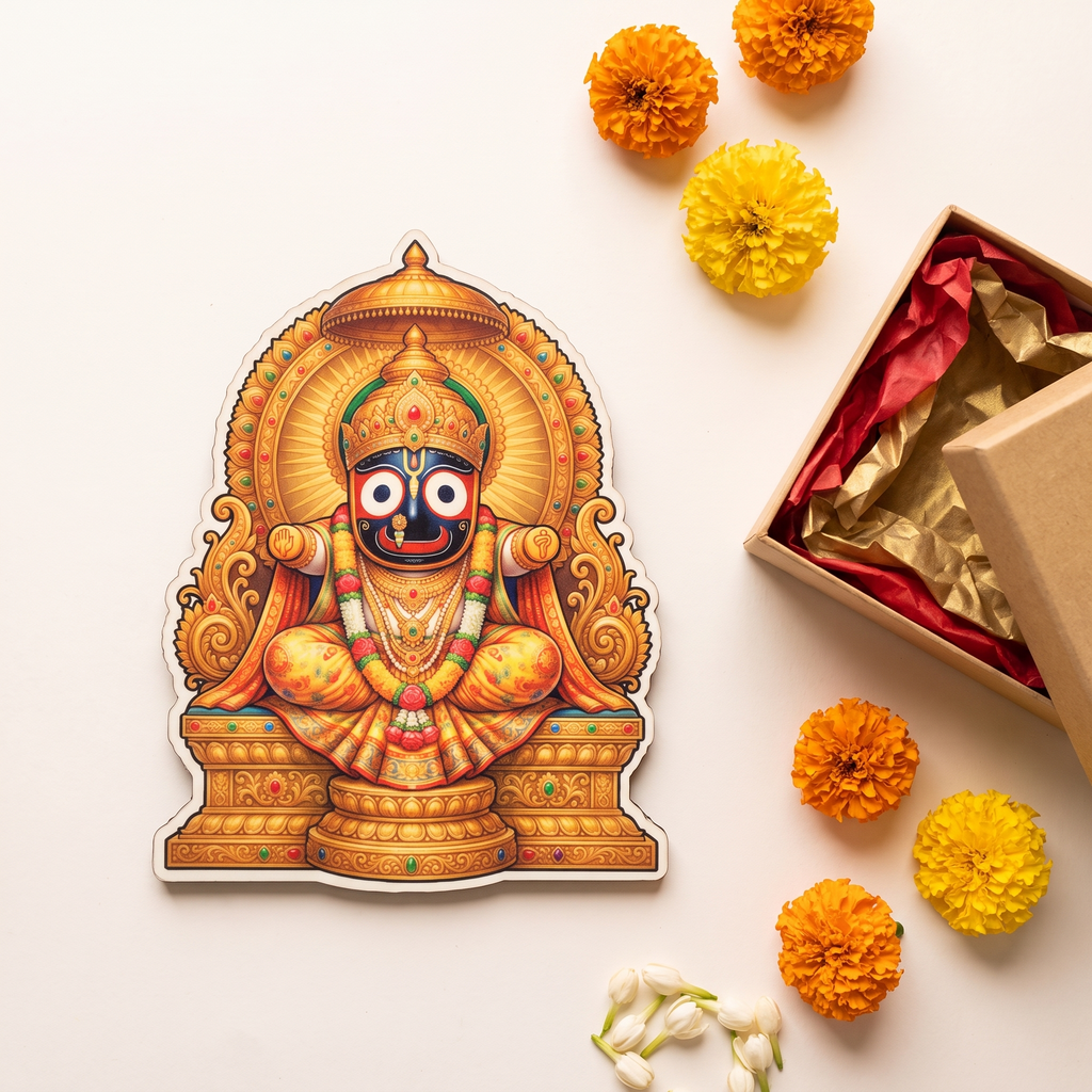 Jagannath Fridge Magnets – Set of 4 Besha Designs