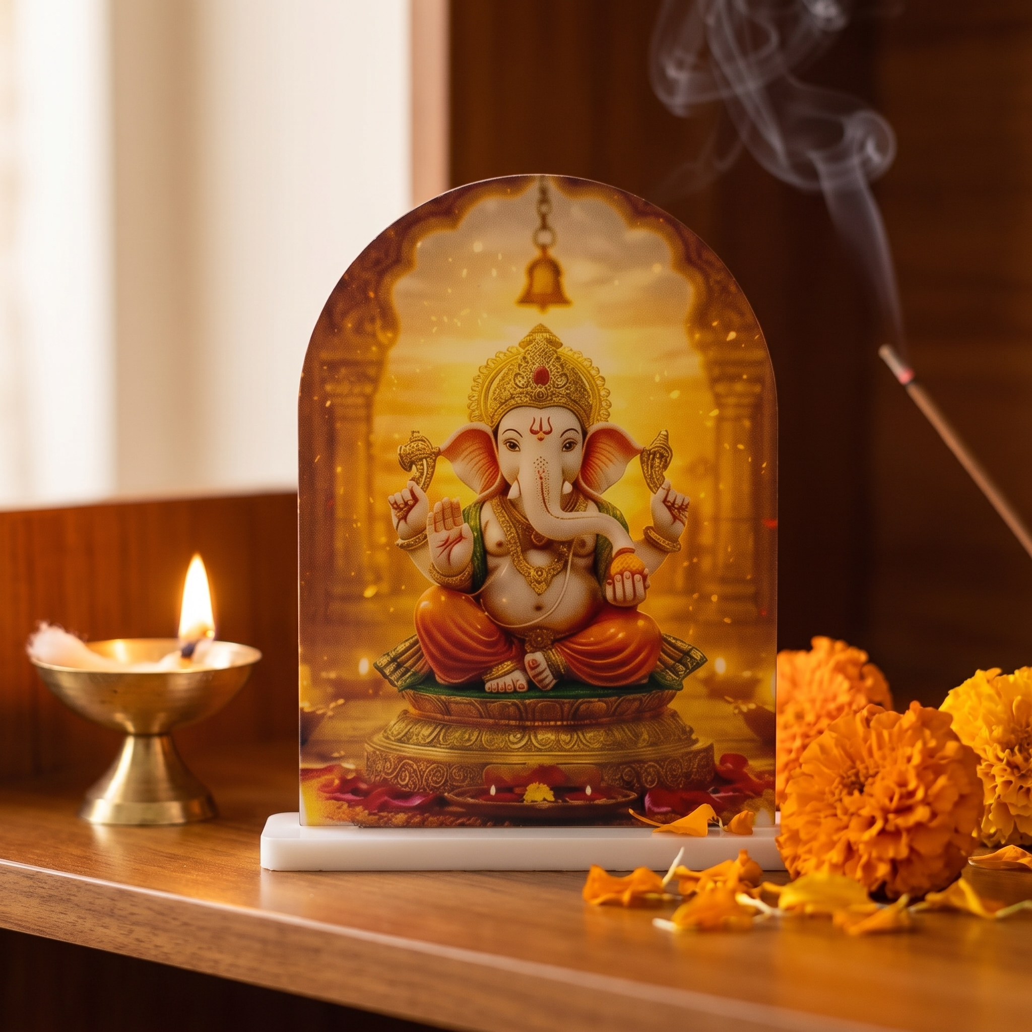 Lord Ganesh Table Standee – Temple Arch