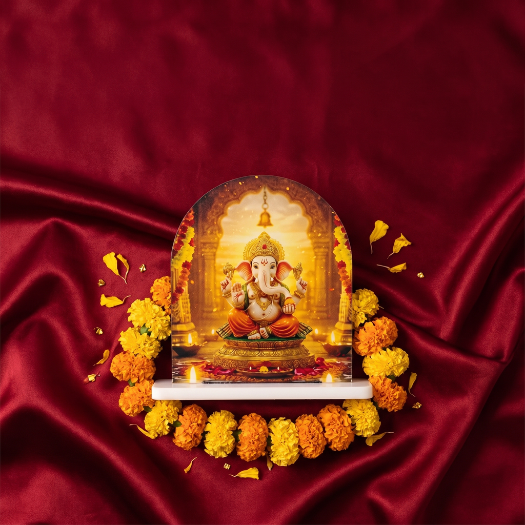 Lord Ganesh Table Standee – Temple Arch
