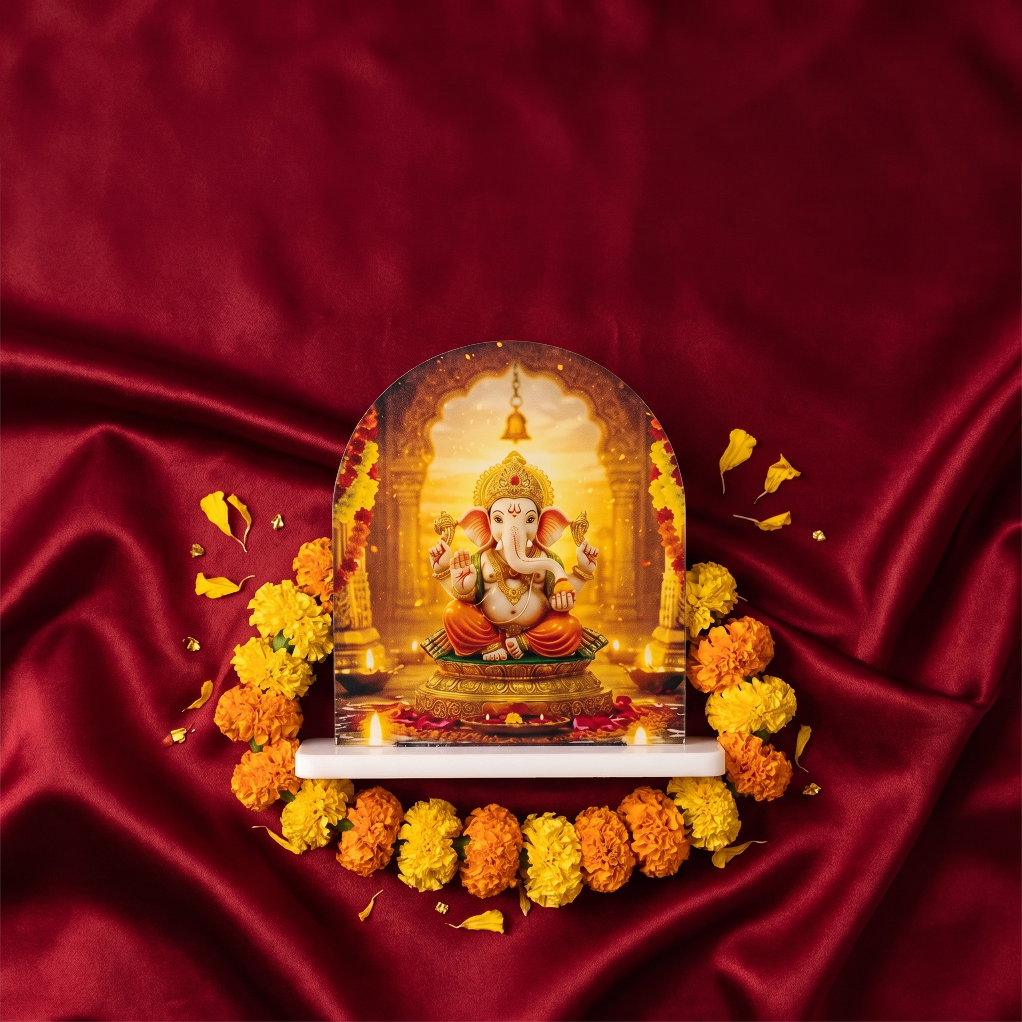 Lord Ganesh Table Standee – Temple Arch