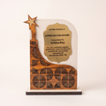 Personalized Eco-Friendly Wooden Appreciation Award